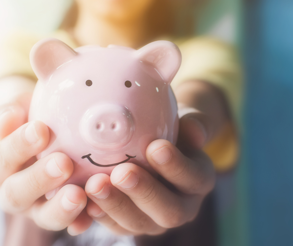 Piggy bank for savings