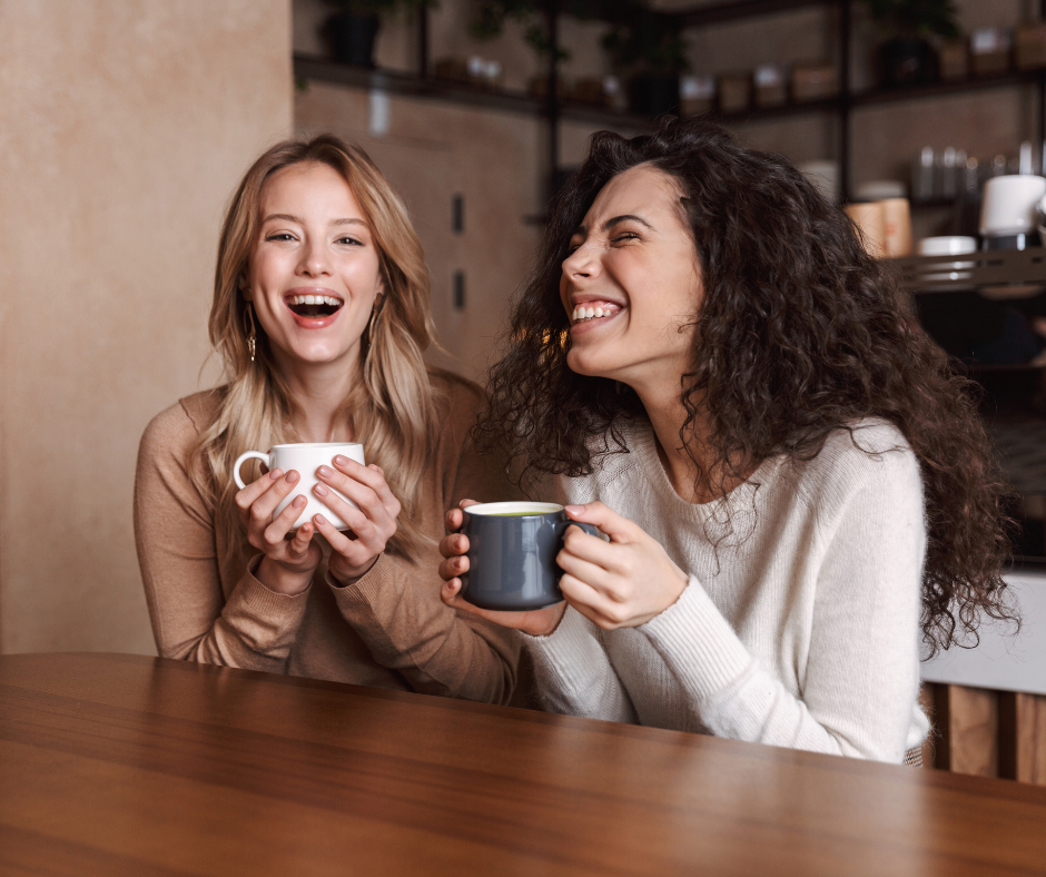 Friends for coffee