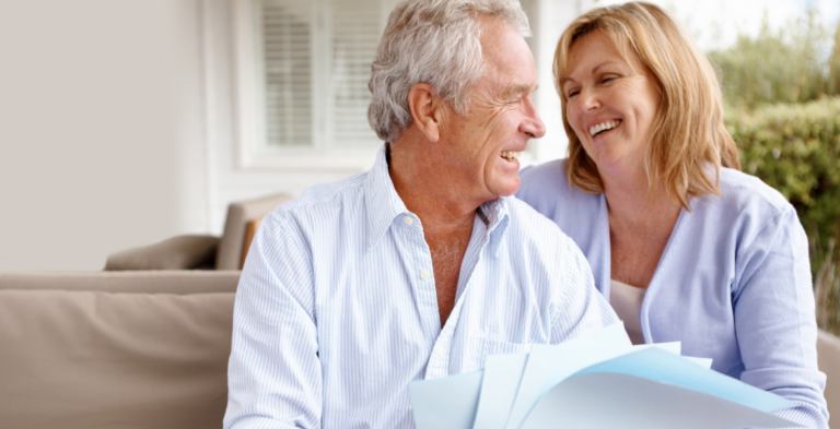 Happy Couple on Retirement