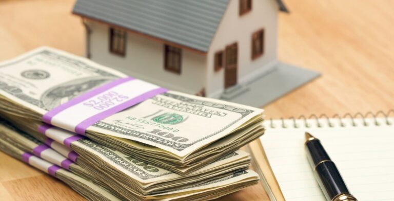 Down payment on house